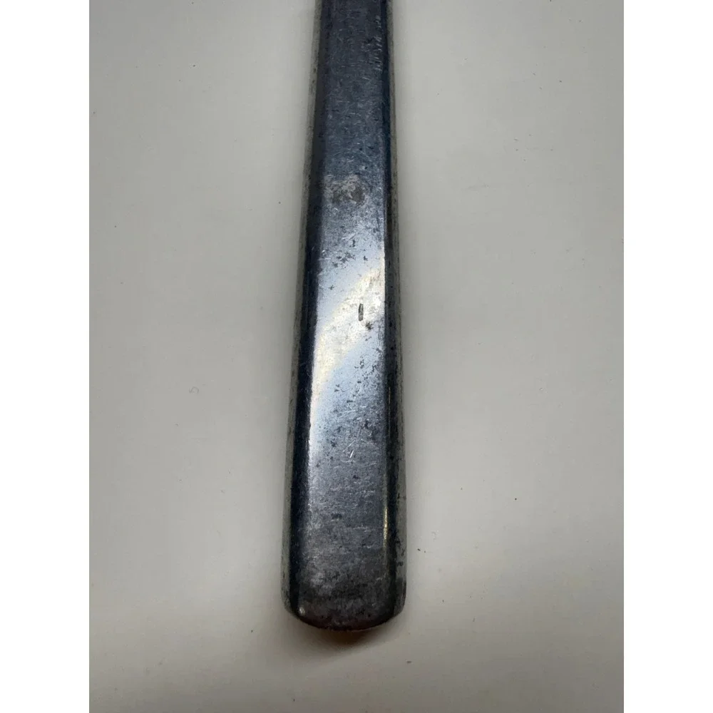 Vintage Stainless Steel Two Tine Meat Carving Fork Heavy Duty Kitchen Tool